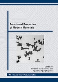 Enlarge image Cover: Functional Properties of Modern Materials - Trans Tech Publications Ltd