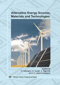 Enlarge image Cover: Alternative Energy Sources, Materials and Technologies - Trans Tech Publications Ltd