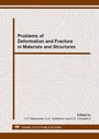 Cover: Problems of Deformation and Fracture in Materials and Structures - Trans Tech Publications Ltd