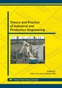 Cover: Theory and Practice of Industrial and Production Engineering - Trans Tech Publications Ltd