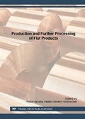 Cover: Production and Further Processing of Flat Products - Trans Tech Publications Ltd