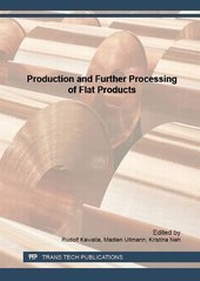 Enlarge image Cover: Production and Further Processing of Flat Products - Trans Tech Publications Ltd