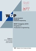 Cover: Progress in Production Engineering - Trans Tech Publications Ltd