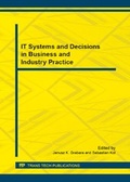 Cover: IT Systems and Decisions in Business and Industry Practice - Trans Tech Publications Ltd