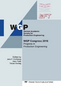 Enlarge image Cover: WGP Congress 2016 - Trans Tech Publications Ltd