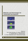 Cover: Materials and Technologies for Sustainable Development - Trans Tech Publications Ltd