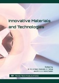 Cover: Innovative Materials and Technologies - Trans Tech Publications Ltd