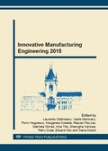 Cover: Innovative Manufacturing Engineering 2015 - Trans Tech Publications Ltd