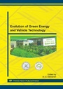 Cover: Evolution of Green Energy and Vehicle Technology - Trans Tech Publications Ltd