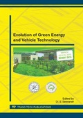 Cover: Evolution of Green Energy and Vehicle Technology - Trans Tech Publications Ltd