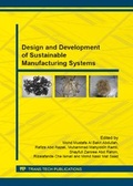 Cover: Design and Development of Sustainable Manufacturing Systems - Trans Tech Publications Ltd