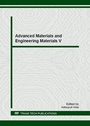 Cover: Advanced Materials and Engineering Materials V - Trans Tech Publications Ltd