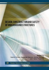 Abbildung von: Design, Construction and Safety of Underground Structures - Trans Tech Publications Ltd