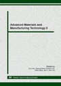 Cover: Advanced Materials and Manufacturing Technology II - Trans Tech Publications Ltd