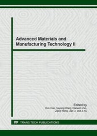 Enlarge image Cover: Advanced Materials and Manufacturing Technology II - Trans Tech Publications Ltd