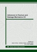 Cover: Advances in Fracture and Damage Mechanics XV - Trans Tech Publications Ltd