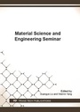 Cover: Material Science and Engineering Seminar - Trans Tech Publications Ltd