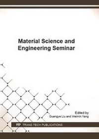 Enlarge image Cover: Material Science and Engineering Seminar - Trans Tech Publications Ltd