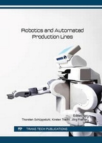 Enlarge image Cover: Robotics and Automated Production Lines - Trans Tech Publications Ltd