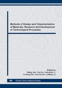 Enlarge image Cover: Methods of Design and Characterization of Materials, Research and Development of Technological Processes - Trans Tech Publications Ltd