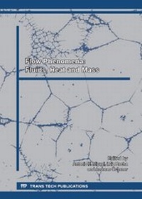 Enlarge image Cover: Flow Phenomena: Fluids, Heat and Mass - Trans Tech Publications Ltd