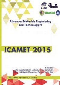 Enlarge image Cover: Advanced Materials Engineering and Technology IV - Trans Tech Publications Ltd