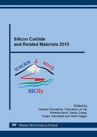 Enlarge image Cover: Silicon Carbide and Related Materials 2015 - Trans Tech Publications Ltd