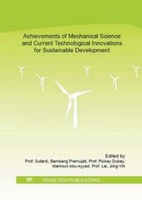 Enlarge image Cover: Achievements of Mechanical Science and Current Technological Innovations for Sustainable Development - Trans Tech Publications Ltd