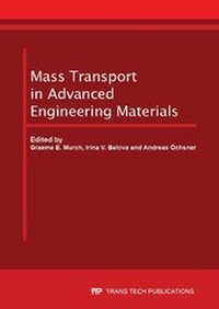 Enlarge image Cover: Mass Transport in Advanced Engineering Materials - Trans Tech Publications