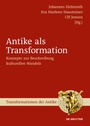 Cover: Antike als Transformation - De Gruyter