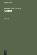 Cover: ORDO - De Gruyter Oldenbourg