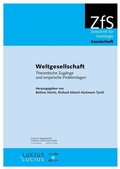 Cover: Weltgesellschaft - De Gruyter Oldenbourg