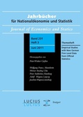 Cover: Empirical Studies with New German Firm Level Data from Official Statistics - De Gruyter Oldenbourg