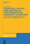 Cover: Cognitive, Social, and Individual Constraints on Linguistic Variation - De Gruyter Mouton
