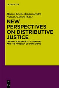 Enlarge image Cover: New Perspectives on Distributive Justice - De Gruyter