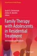 Cover: Family Therapy with Adolescents in Residential Treatment - Springer
