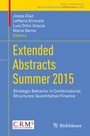 Cover: Extended Abstracts Summer 2015 - Birkh&auml;user