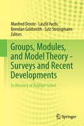 Cover: Groups, Modules, and Model Theory - Surveys and Recent Developments - Springer