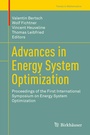 Cover: Advances in Energy System Optimization - Birkhäuser