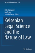 Cover: Kelsenian Legal Science and the Nature of Law - Springer