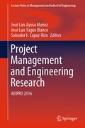 Cover: Project Management and Engineering Research - Springer