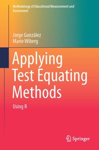 Enlarge image Cover: Applying Test Equating Methods - Springer