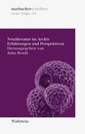 Cover: Netzliteratur im Archiv - Wallstein