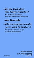 Cover: &raquo;Wo die Exekutive ihre Finger einzieht&laquo;? / &raquo;Where executives would never want to tamper&laquo;? - Wallstein