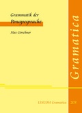 Cover: Grammatik der Ponapesprache - LINCOM GmbH