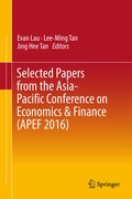 Cover: Selected Papers from the Asia-Pacific Conference on Economics & Finance (APEF 2016) - Springer