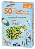 Cover: Exp. Nat. 50 heim. Tiere & Pfl. an Bach & Teich - moses Verlag