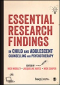 Cover: Essential Research Findings in Child and Adolescent Counselling and Psychotherapy - SAGE Publications Ltd