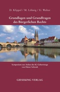 Cover: Grundlagen und Grundfragen des B&uuml;rgerlichen Rechts - Gieseking