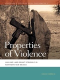 Cover: Properties of Violence - University of Georgia Press